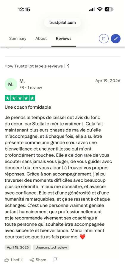 Avis de M.