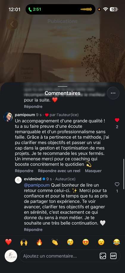 Avis de Pamela